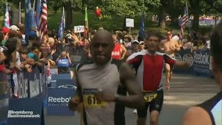 NYC Triathlon kicks off amid concerns over extreme heat
