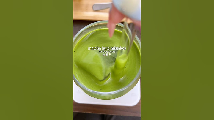 Błędy w parzeniu matcha latte dla początkujących 🍵🥛💡