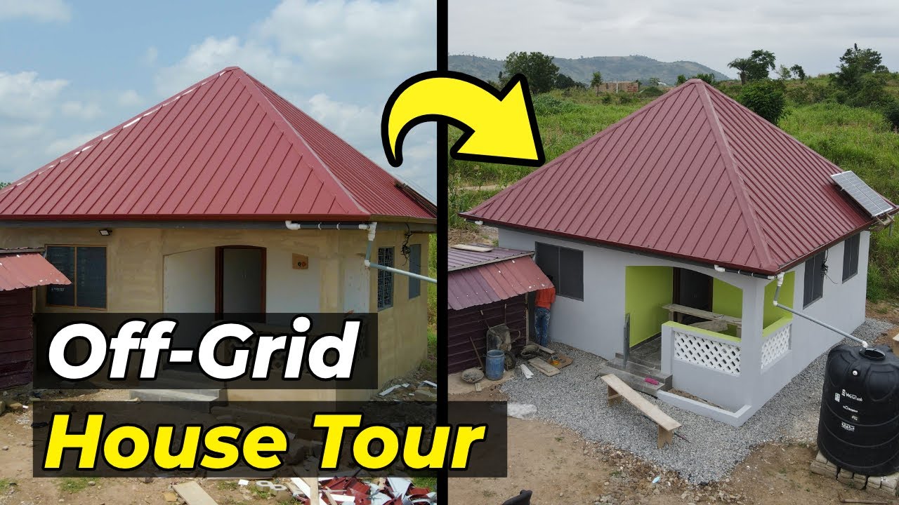 1 Bedroom Minimal Off-Grid Starter House Tour