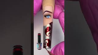 𝙍𝙚𝙙 𝘽𝙖𝙣𝙙𝙖𝙣𝙖 Full Nail Art Tutorial Available