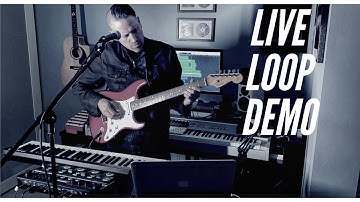 Live Looping Live Stream Demo using Boss RC-505 and virtual instruments