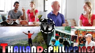 LIVING IN THAILAND VS PHILIPPINES Interview (ADITL) LIVING IN THAILAND VS PHILIPPINES Interview (ADITL)
