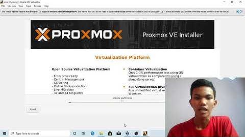 Cara Install Proxmox Di Virtualbox