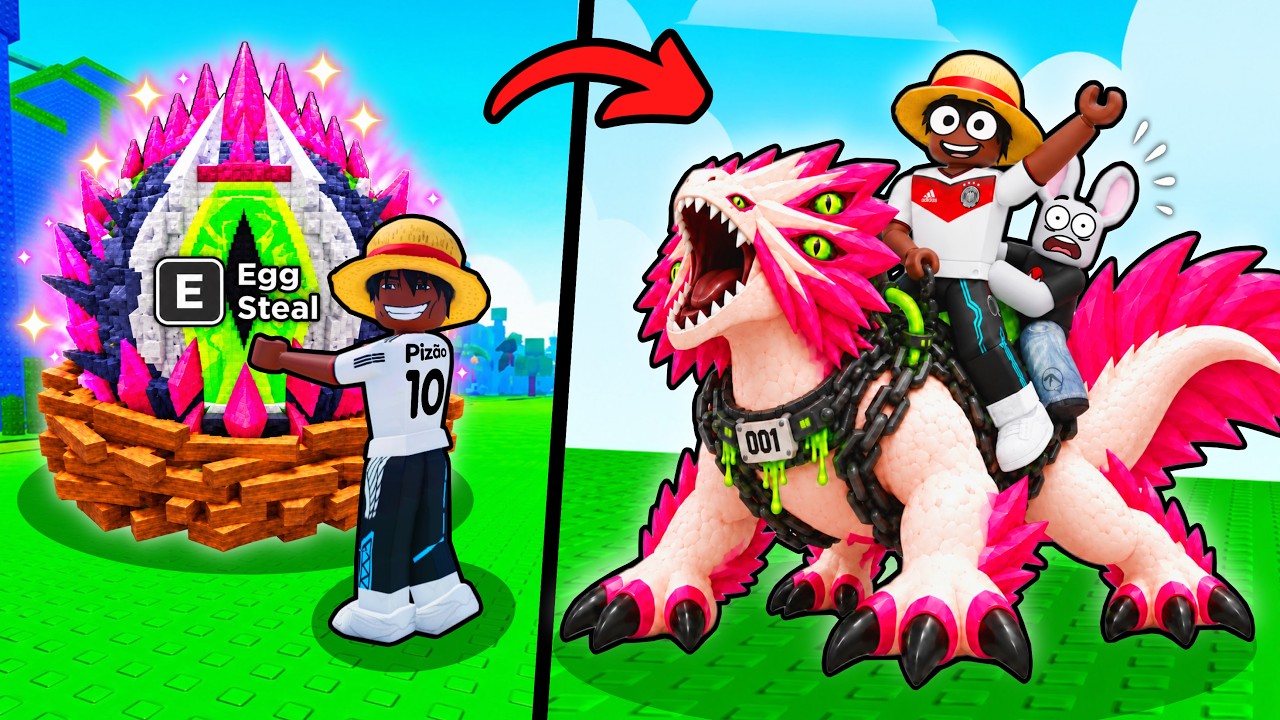OS ANIMAIS VIRARAM NOSSOS PETS DE VERDADE NESSE ROUBE UM OVO!