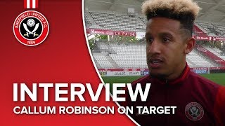 Callum Robinson On Target
