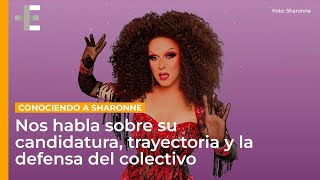 Entrevista a Sharonne: "España está preparada para que una Drag Queen les represente en Eurovisión"