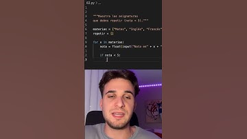 🚨 ¡Descubre qué asignaturas tienes que repetir con Python! #Python