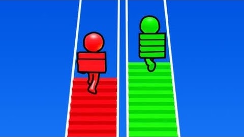 Bridge Race - Gameplay Walkthrough Part 1 Tutorial Stickman Bridge Race (iOS, Android)