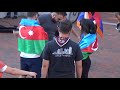 Armenian dance demonstration interrupted by Azeri counter-protesters