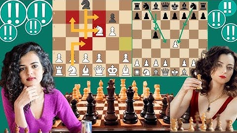 Dangerous Chess Game by Tania Sachdev vs Alexandra Kosteniuk