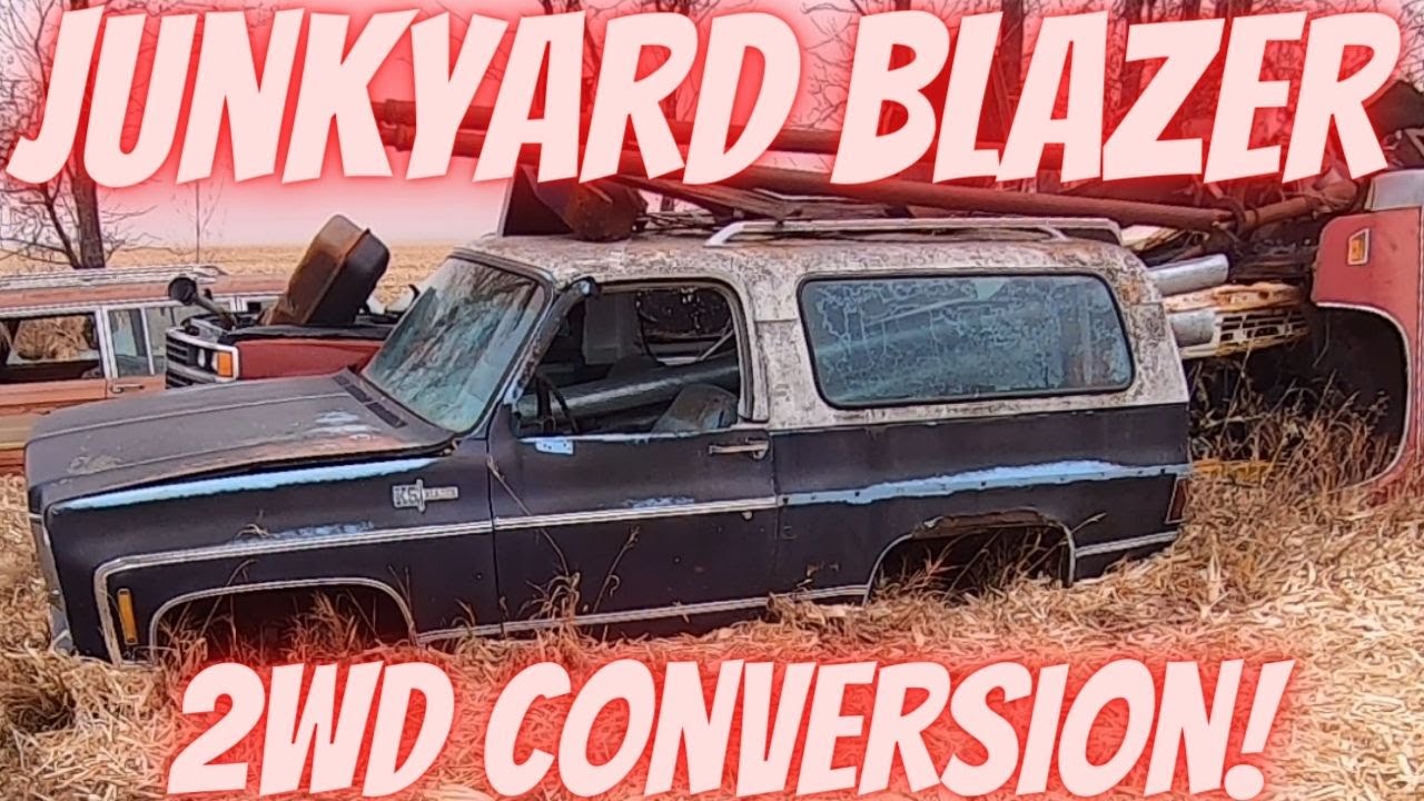 Saved From The Salvage Yard 1974 Chevrolet K5 Blazer 2WD Conversion