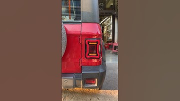Thar Got Wrangler Style Taillights😍🔥 #indore #automobile #thar #newfriendscardecor