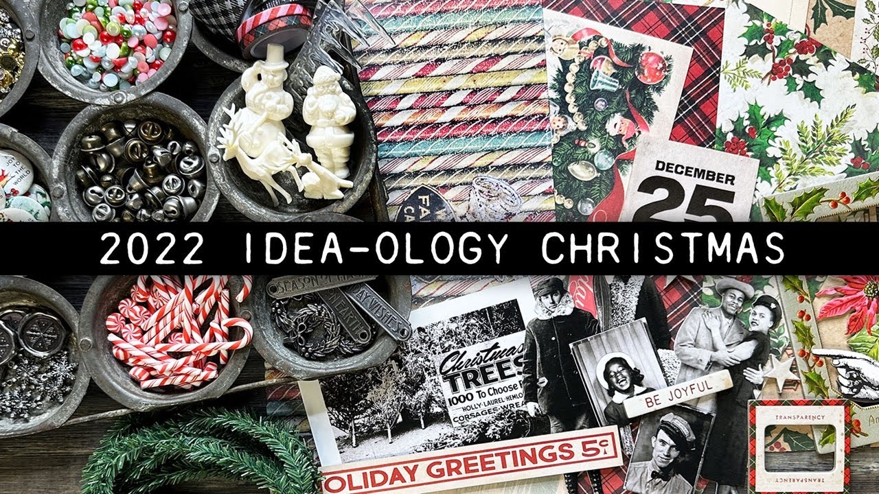 Tim Holtz idea-Ology Christmas 2020 Tiny Bells and Countdown