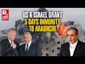 LIVE US Israel Grants Temporary Immunity For Iranian FM Araghchi Parl Speaker Says Reports
