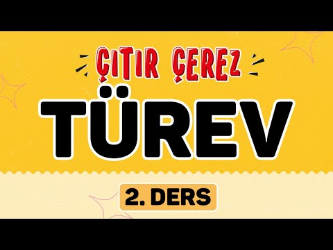 TÜREV 2 | Dört İşlemde Türev #çıtırçerezLTİ (6/18)