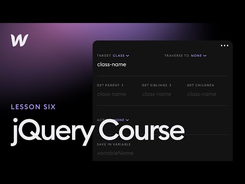 jQuery Builder Course