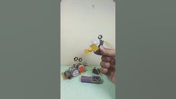 how to make a prototype mini electric generator using a model like a ship jet engine