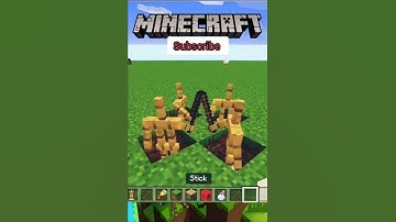 | How to make telescope 🔭 in minecraft | minecraft mini build | #shorts #minecraft