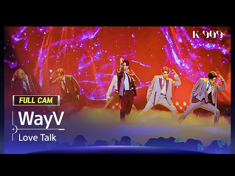 [909 직캠 4K] WayV 풀캠 'Love Talk' (WayV FullCam) | @JTBC K-909 221210