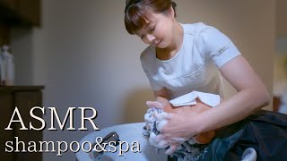 【ASMR 】最後まで観れるかな？99％眠くなるシャンプー　shampoo and head spa