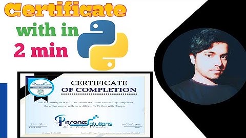 Free certificate in 2 minutes| python certificate | Django|free certificate|quiz solution|2021