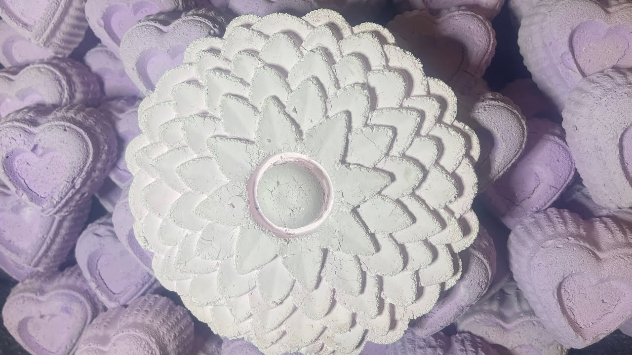50+ Soft Reformed Hearts & A Crunchy Flower 💜🤍 ASMR | Oddlysatisfying ...