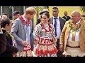 Royal Tour - Duke and Duchess of Susex visit Tongan Youth, Cultural and Tongan Made Exhibition