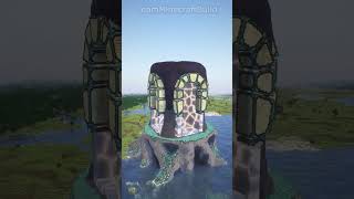 New End Portal | Tutorial l Timelapse build l #minecraft
