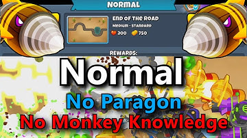 Dreadbloon Normal Tutorial || No Monkey Knowledge + No Hero || BTD6
