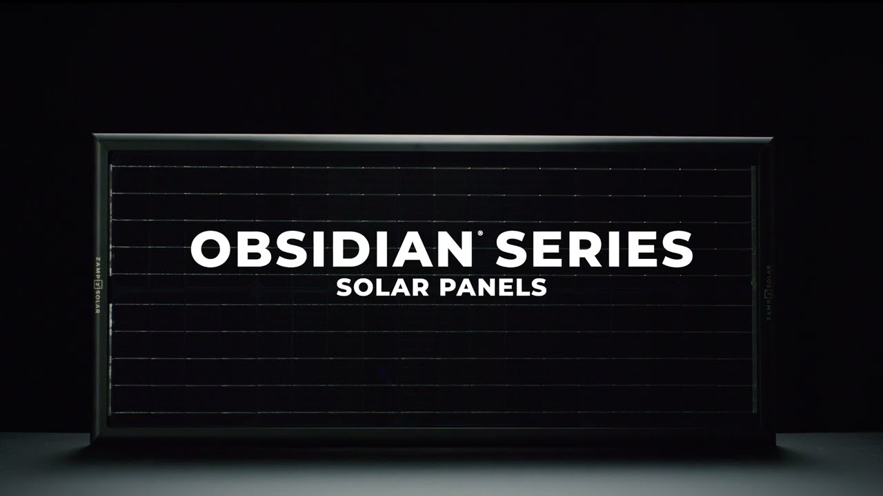 Zamp Solar OBSIDIAN SERIES Roof Solar Panels Updated for 2023