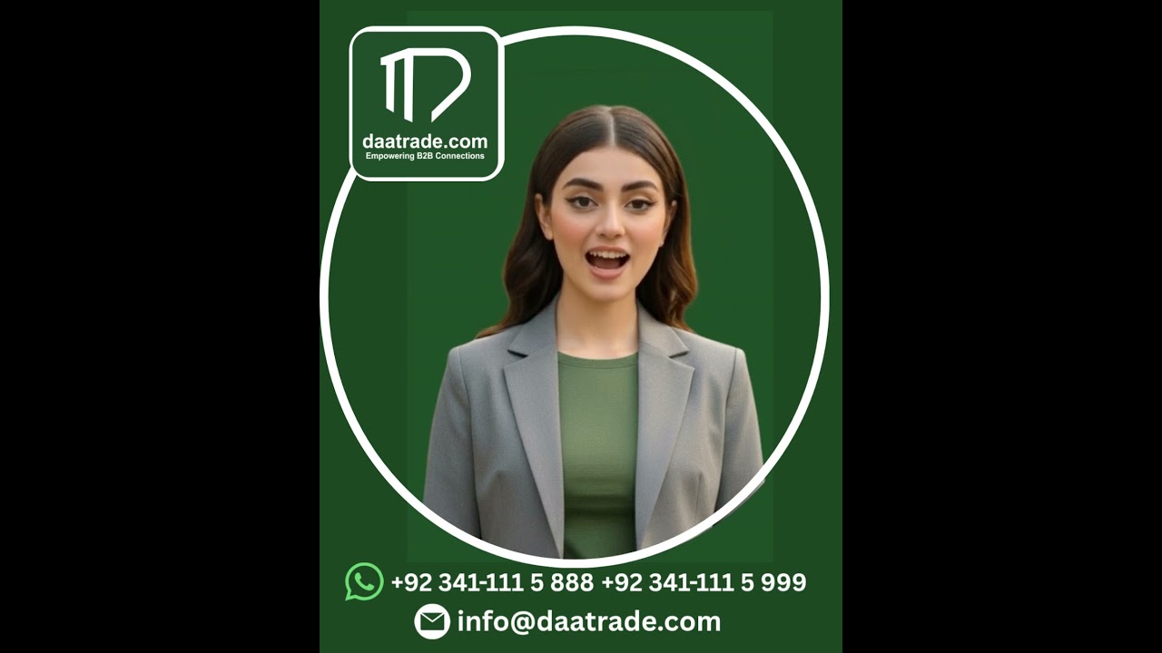 🧳 DaaTrade.com: Trusted for quality mineral and agricultural exports from Pakistan.