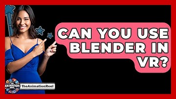 Can You Use Blender In VR? - The Animation Reel