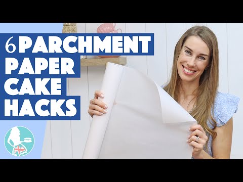 6 Parchment Paper Cake Hacks 