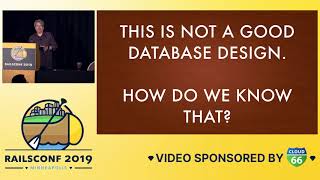 talk by David Copeland: Database Design for Beginners