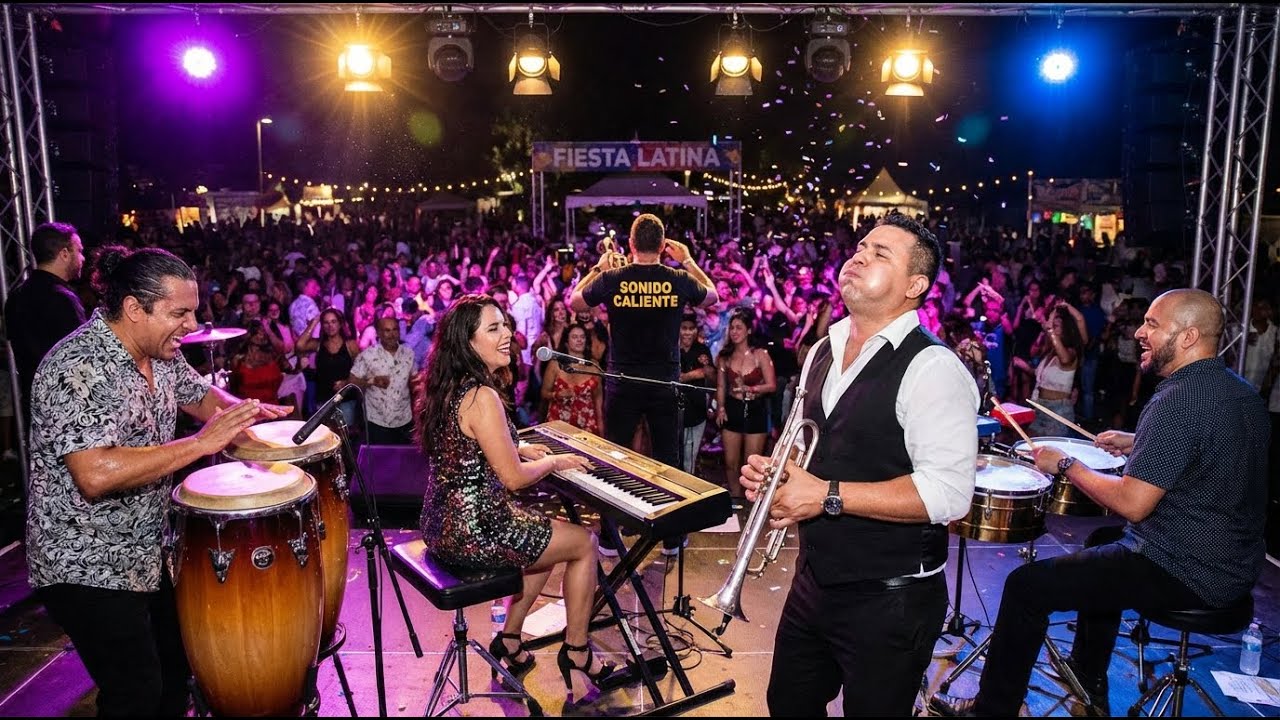 Energetic Salsa on Miami Beach 🌴 Feel the Rhythm of Live Latin Music