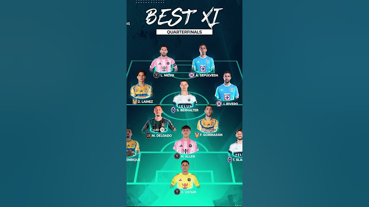 CONCACAF - BEST XI (Quarterfinal)