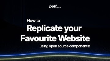How to Replicate ANY Website Using AI (Bolt.new)