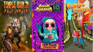 new update subway surfers game 'or' street chaser 'or' temple run 2 gameplay /ios Android mobile screenshot 5