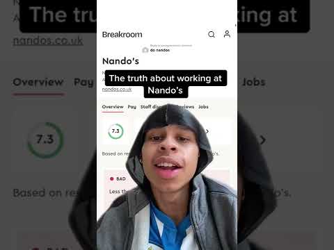 The truth about working at Nando's