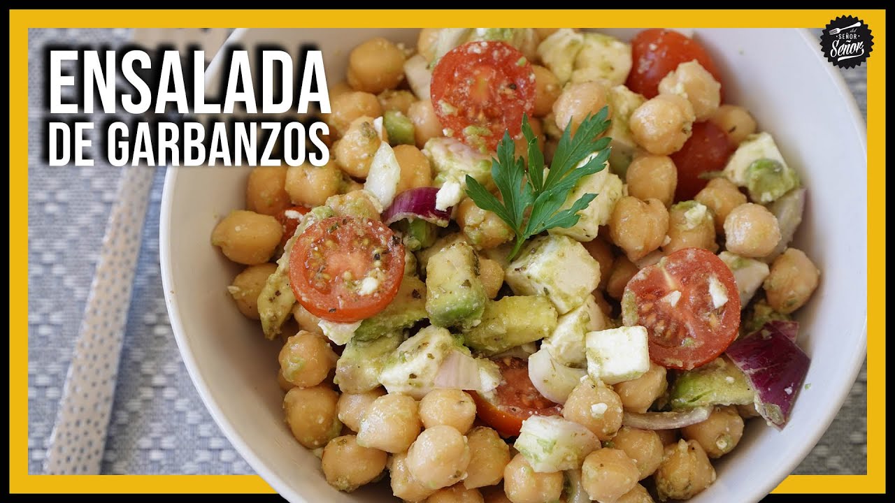 Garbanzos con verduras dieta