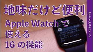 Apple Watchで地味だけど便利に使える16の機能