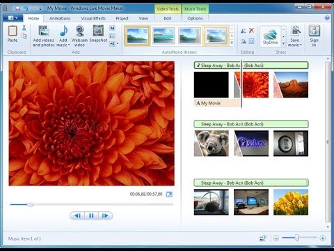 Windows Movie Maker funziona invece di funzionare in Windows 7