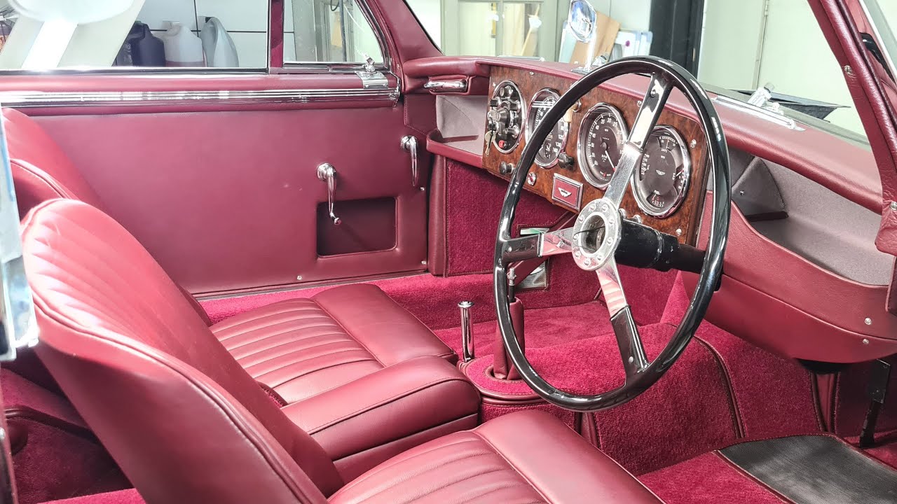Aston Martin DB2 Interior Restoration, Upholstery - YouTube