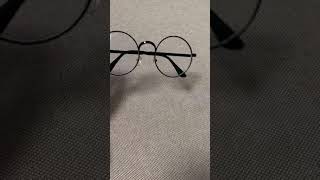 2019オシャレ男女ファッション丸いラウンド伊達メガネ金属メタル度無し眼鏡芸能人スター紫外線防止