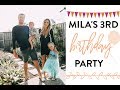 MILA'S 3RD BIRTHDAY PARTY! *AUSSIE MUM VLOGGER*