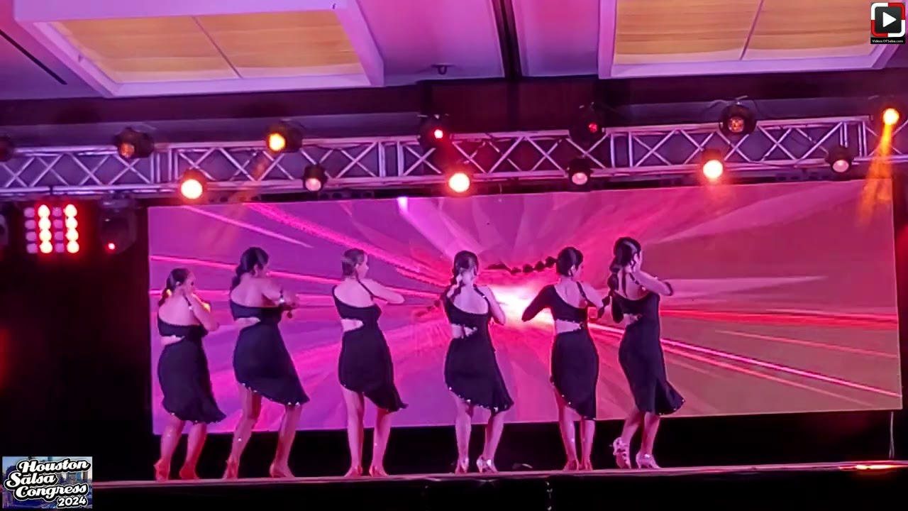 Amaya Ladies Performance at Houston Salsa Congress 2024