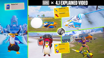 BGMI 4.1 Update FULL DETAILS 🔥 | New City, Vehicle, Guns & Ice Skate – Full Breakdown!