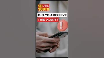 Smartphone Users Receive Emergency Alert Text From Government | SoSouth