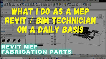 [REVIT MEP] What I do as a MEP Revit / BIM Technician on a daily basis (PART I)