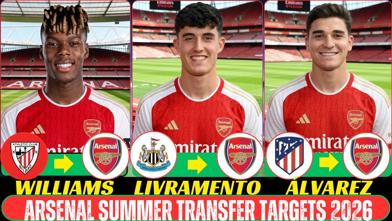 Transfer Watch: Arsenal, Real Madrid, Bayern & Atlético Targets